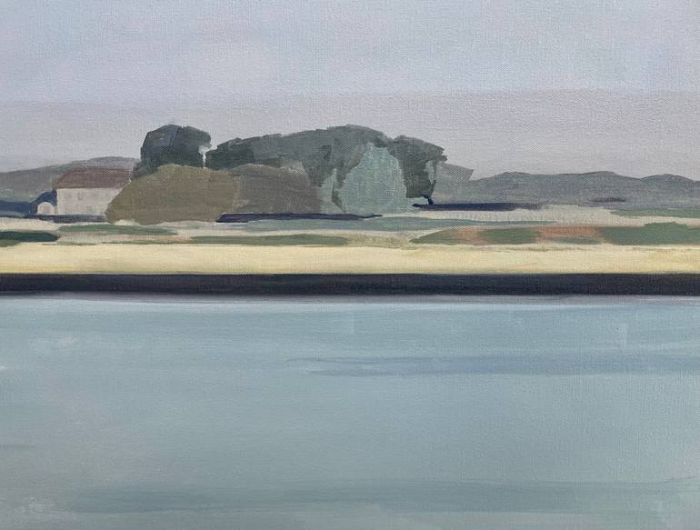 Original Abstract Landscape Painting by Lizzie Butler