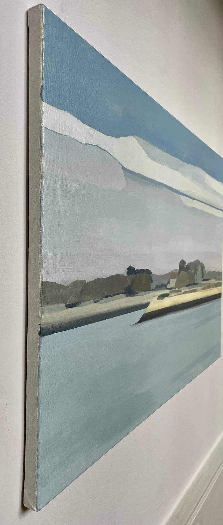 Original Abstract Landscape Painting by Lizzie Butler