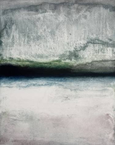 Original Abstract Landscape Printmaking by Lizzie Butler