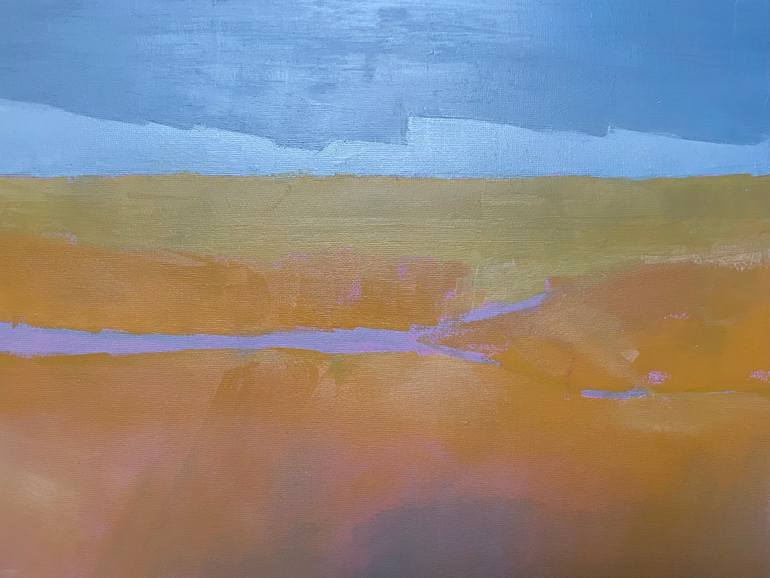 Original Abstract Expressionism Abstract Painting by Lizzie Butler