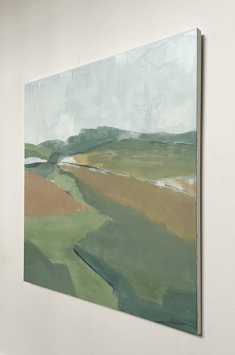 Original Abstract Landscape Painting by Lizzie Butler