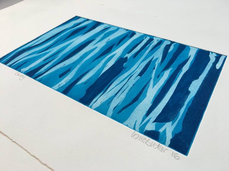 Original Abstract Printmaking by Lizzie Butler