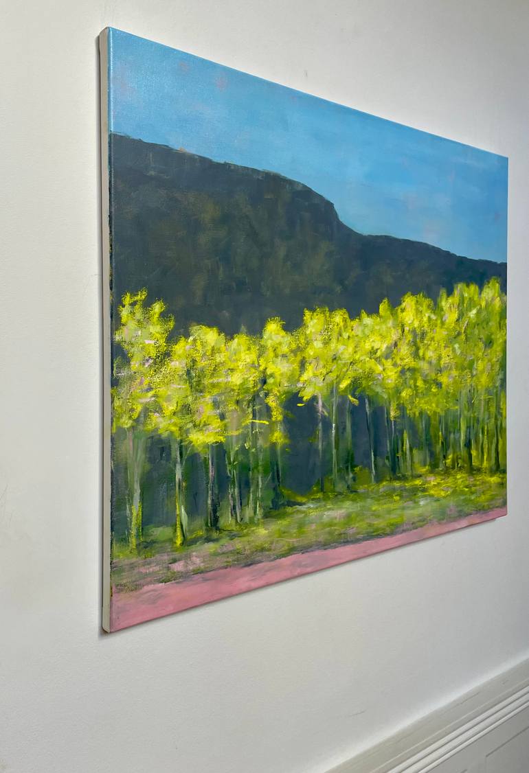 Original Impressionism Landscape Painting by Lizzie Butler
