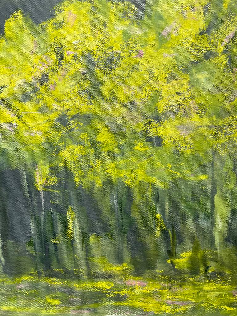 Original Impressionism Landscape Painting by Lizzie Butler