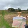 Coping with a windy day painting 'plein air'