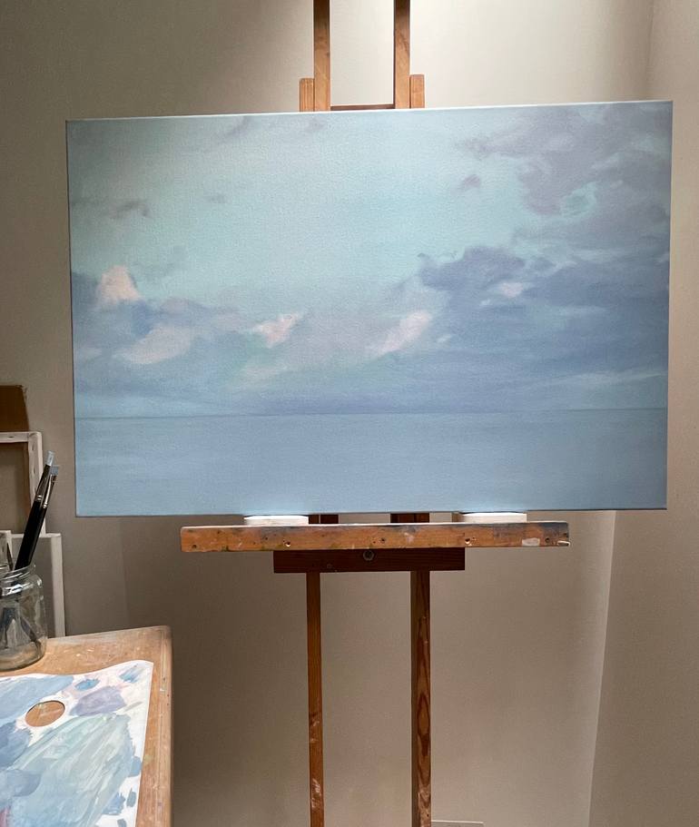 Original Abstract Landscape Painting by Lizzie Butler
