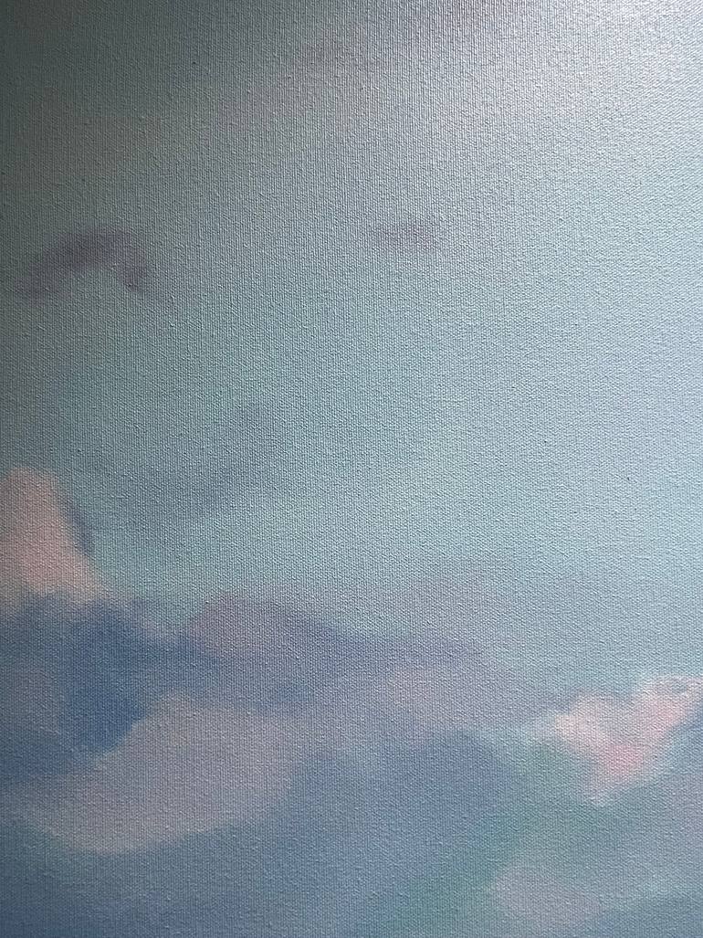 Original Abstract Landscape Painting by Lizzie Butler