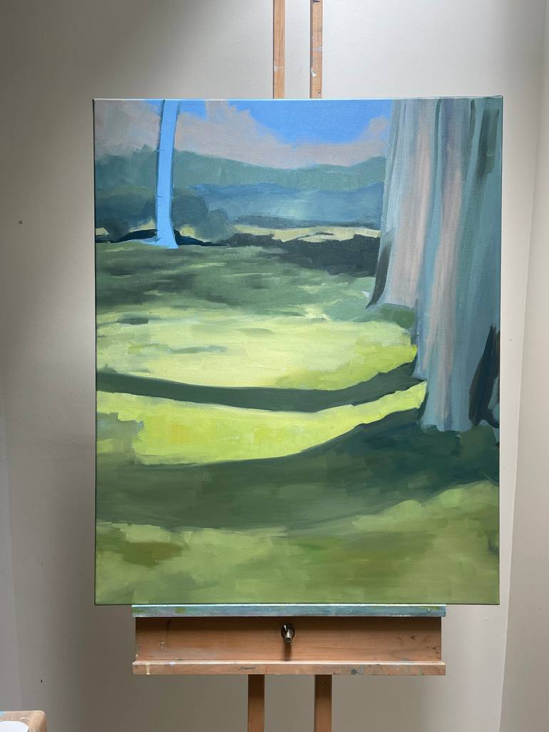 Original Contemporary Landscape Painting by Lizzie Butler