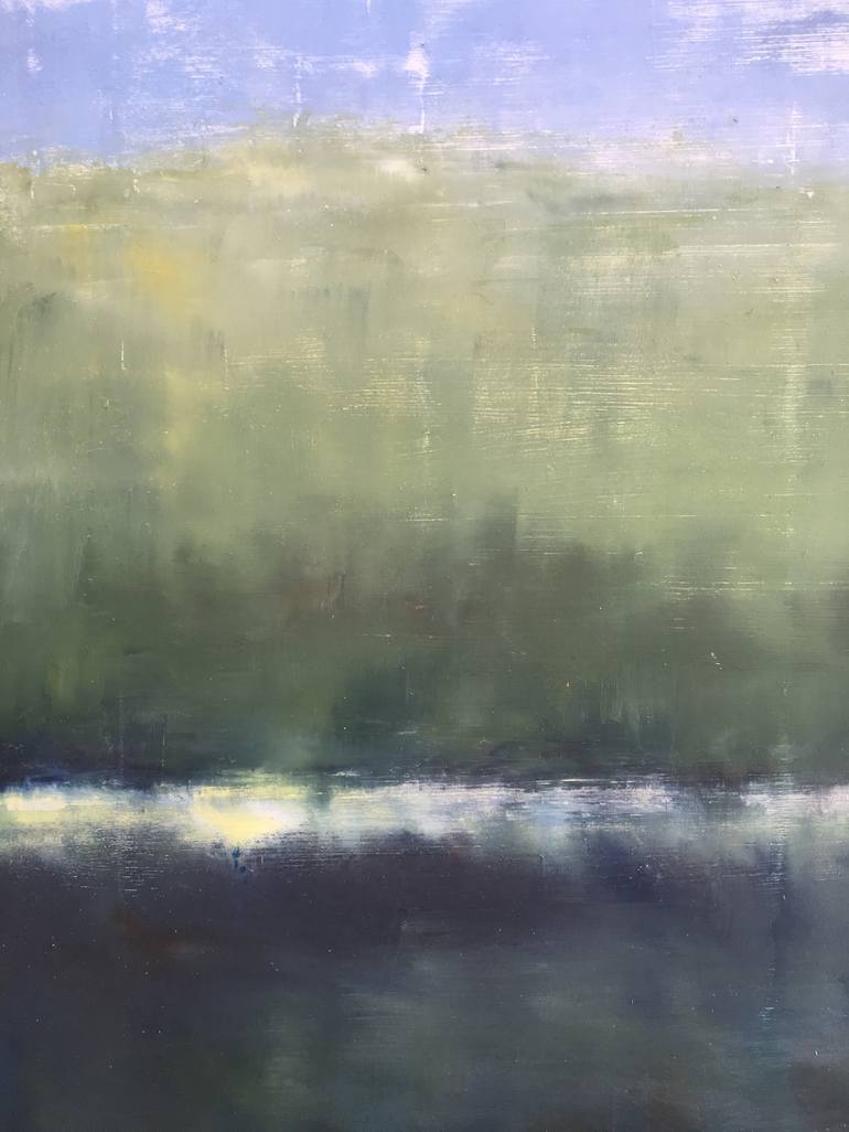 Original Abstract Landscape Painting by Lizzie Butler