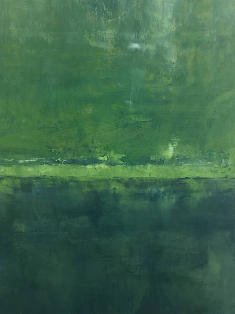 Original Abstract Landscape Painting by Lizzie Butler