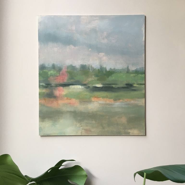 Original Abstract Painting by Lizzie Butler