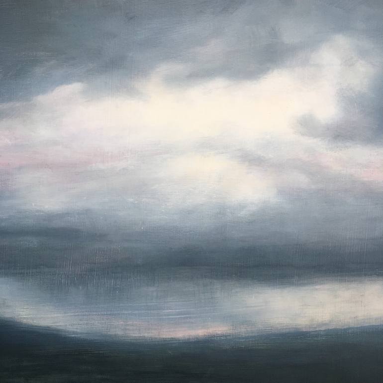 Original Abstract Landscape Painting by Lizzie Butler