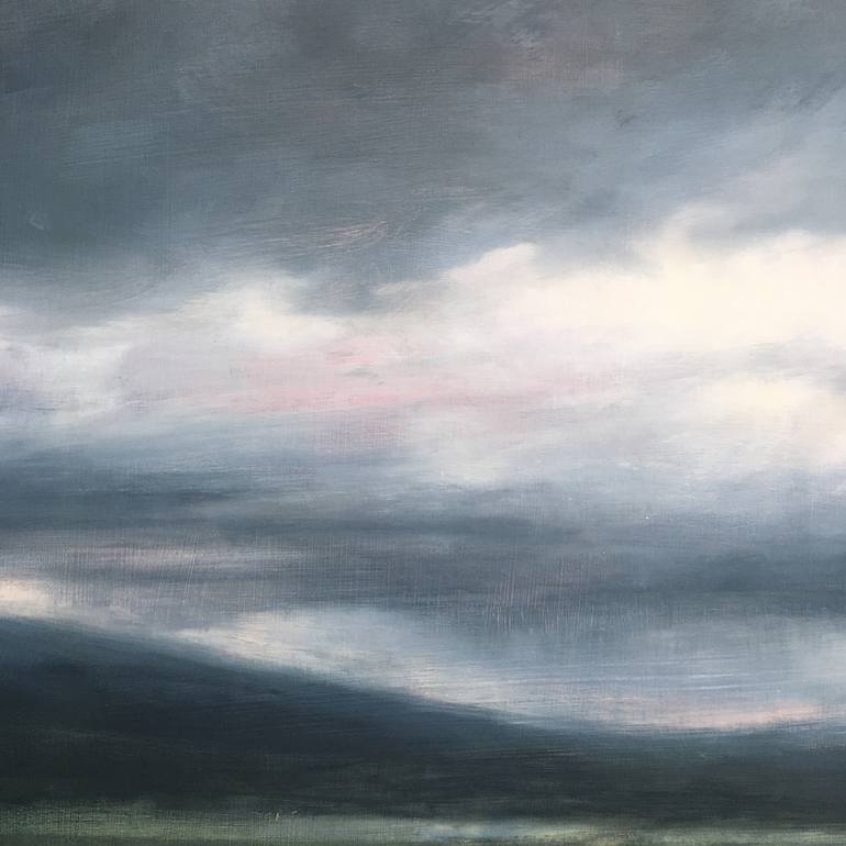 Original Abstract Landscape Painting by Lizzie Butler