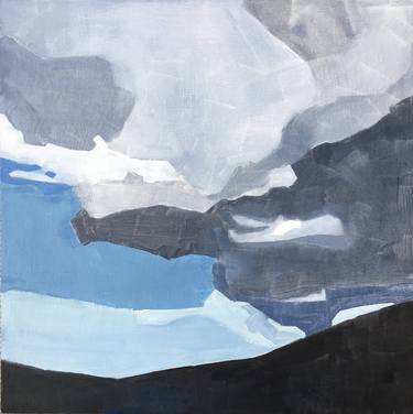 Original Abstract Landscape Paintings by Lizzie Butler