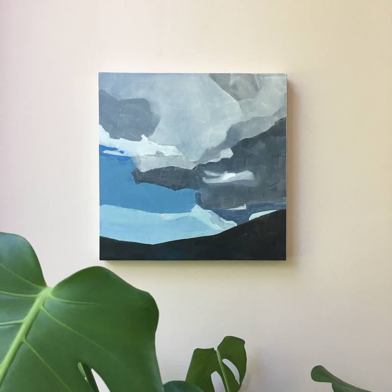 Original Abstract Landscape Painting by Lizzie Butler