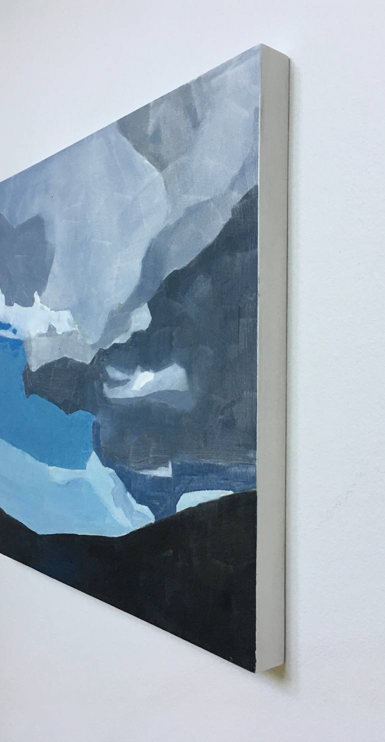 Original Abstract Landscape Painting by Lizzie Butler