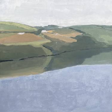 Original Abstract Landscape Paintings by Lizzie Butler