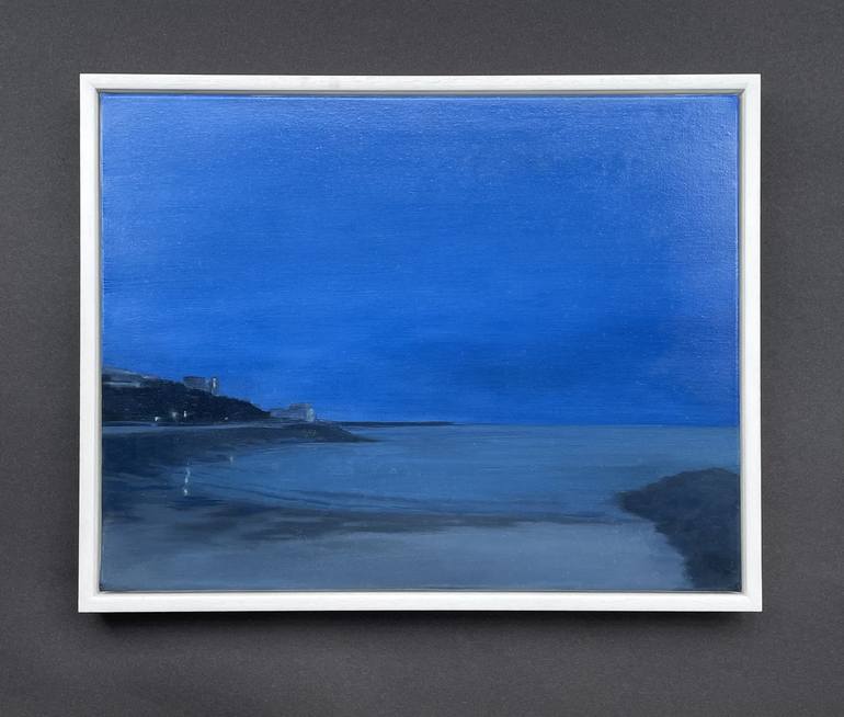 Original Abstract Seascape Painting by Lizzie Butler