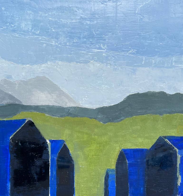 Original Conceptual Abstract Painting by Lizzie Butler