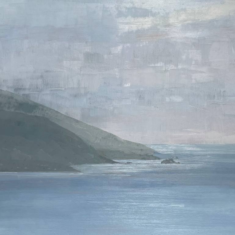 Original Fine Art Seascape Painting by Lizzie Butler