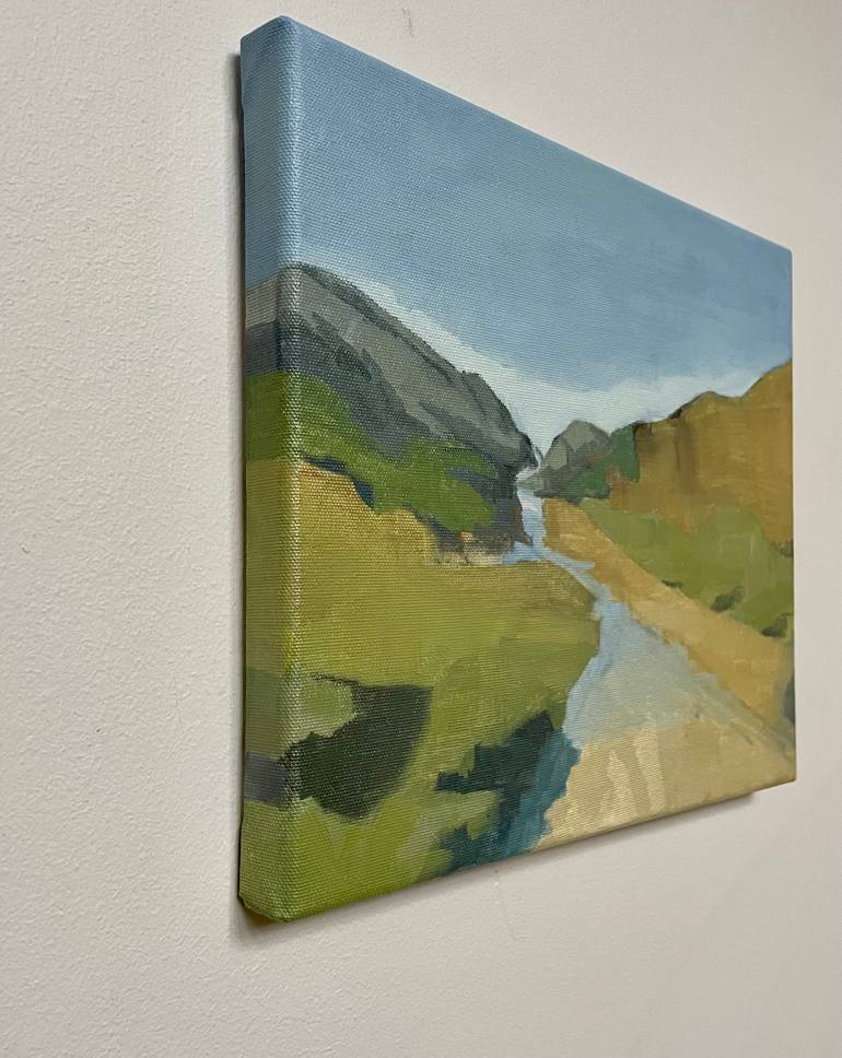 Original Abstract Landscape Painting by Lizzie Butler