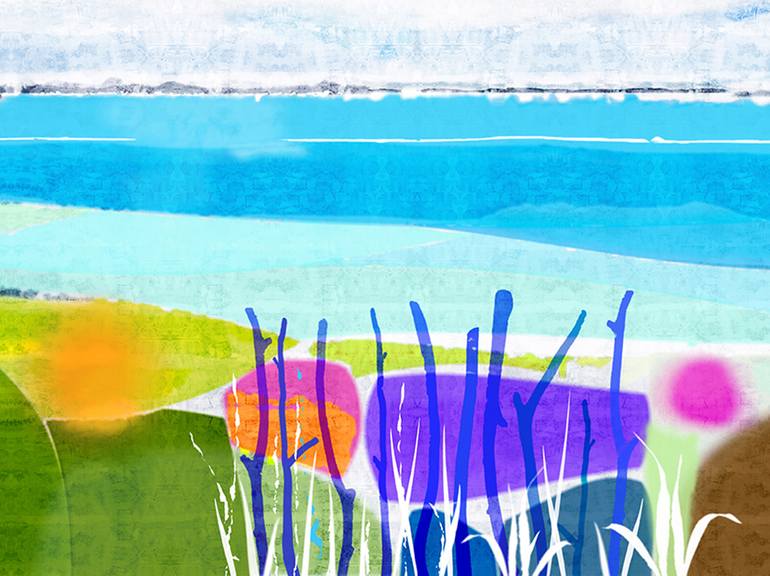 Original Contemporary Abstract Mixed Media by Tom Mendola