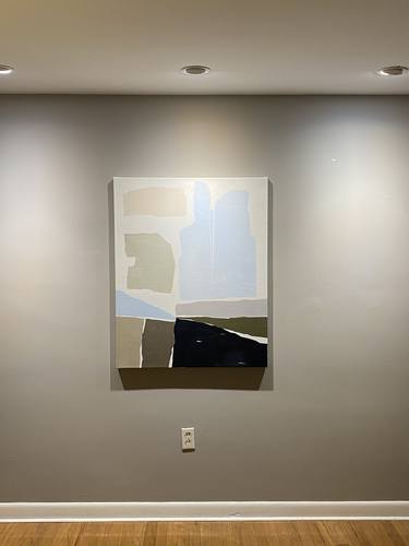 Original Fine Art Abstract Paintings by Tom Mendola