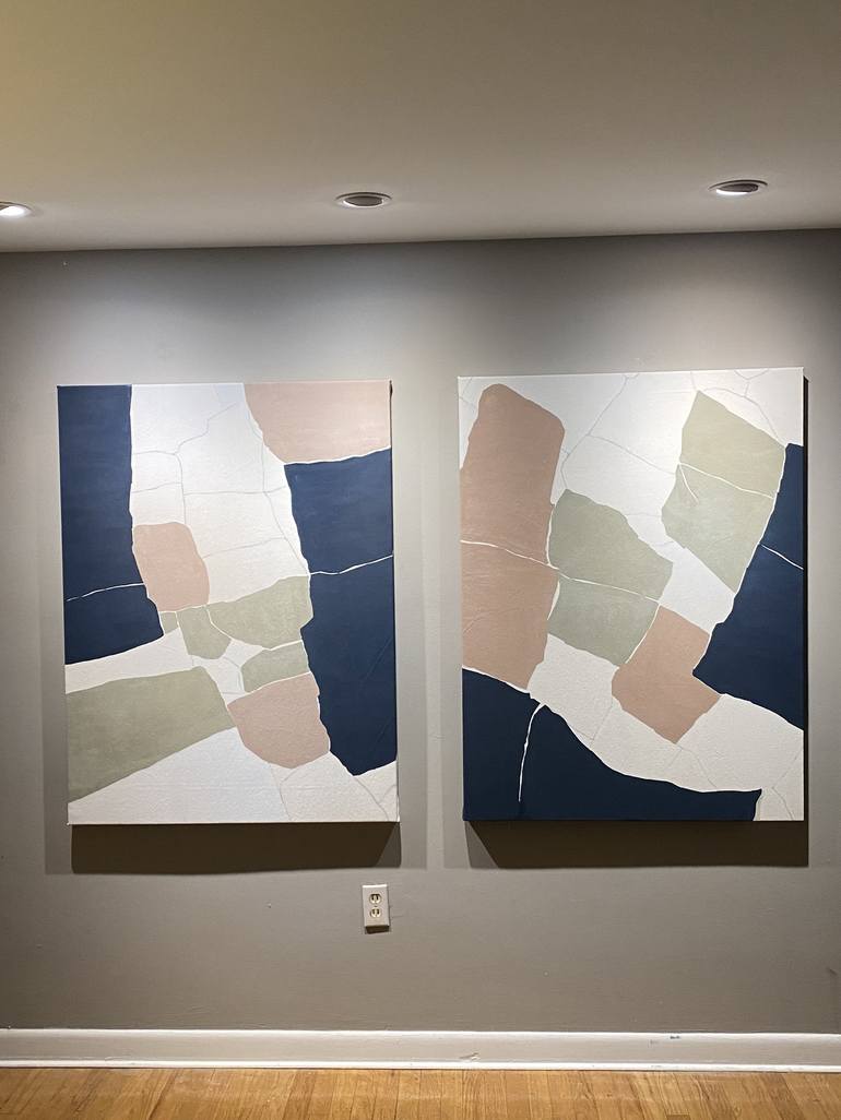 Original Contemporary Abstract Paintings by Tom Mendola