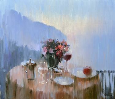 Original Impressionism Still Life Paintings by Ivan Voloshyn