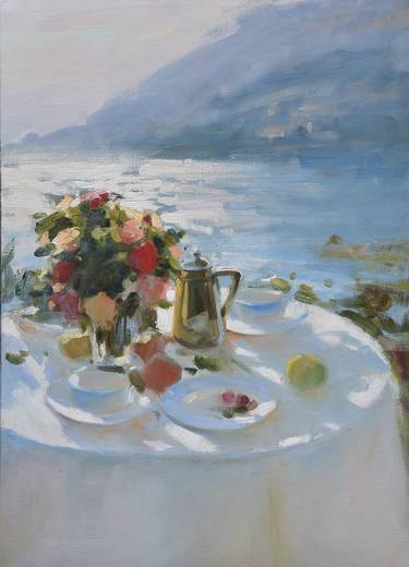 Print of Impressionism Floral Paintings by Ivan Voloshyn
