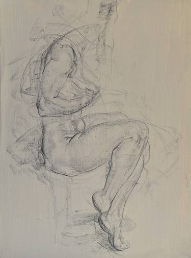 Original Realism Nude Drawings by Ivan Voloshyn