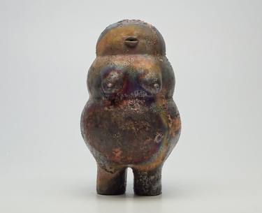 fertility statue (raku-fired) thumb