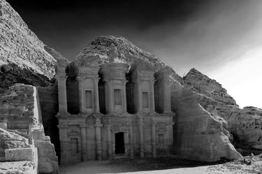 The Monastery temple, Petra city, UNESCO Heritage Site, Jordan thumb