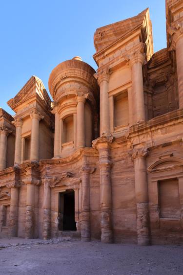 The Monastery temple, Petra, UNESCO Site, Wadi Musa, Jordan thumb