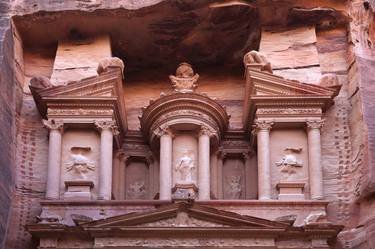 The Al-Khazneh Treasury, Petra, UNESCO Site, Jordan thumb