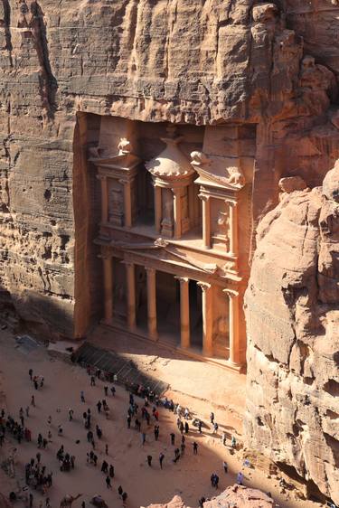 The Al-Khazneh Treasury, Petra, UNESCO Site, Jordan thumb