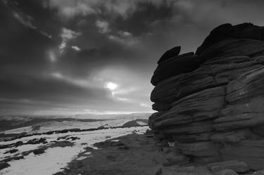 Wintertime on Dovestone Tor, Derbyshire - Limited Edition 1 of 20 thumb