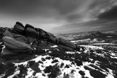 Wintertime on the Hurkling Stones, Derbyshire - Limited Edition 1 of 20 thumb