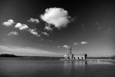 Summer day, Normanton church, Rutland Water Reservoir - Limited Edition 1 of 20 thumb