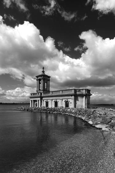 Summer day, Normanton church, Rutland Water Reservoir - Limited Edition 1 of 20 thumb