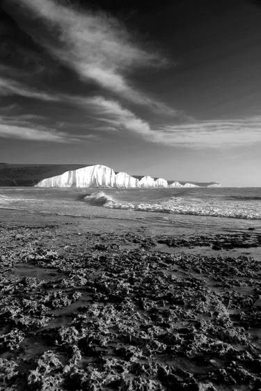 The 7 sisters chalk cliffs from Hope Gap, Sussex - Limited Edition 1 of 20 thumb