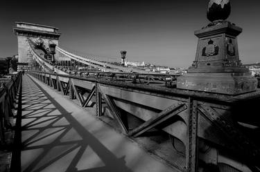 The Széchenyi Chain bridge, Budapest city, Hungary - Limited Edition 1 of 20 thumb