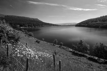 Summer view over Ladybower reservoir, Derwent Valley, Derbyshire, Peak District National Park, England - Limited Edition of 20 thumb