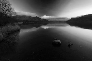 Sunrise over Bassenthwaite lake, Keswick town, Lake District National Park, Cumbria, England, UK - Limited Edition of 20 thumb