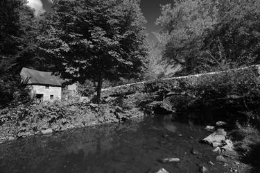 The Viator Bridge at Milldale, river Dove, Dovedale, Peak District National Park, Derbyshire, England - Limited Edition of 20 thumb