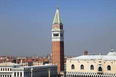 St Marks Campanile bell tower, Piazza San Marco, Venice, Italy - Limited Edition of 15 thumb