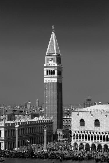 St Marks Campanile bell tower, Piazza San Marco, Venice, Italy - Limited Edition of 15 thumb