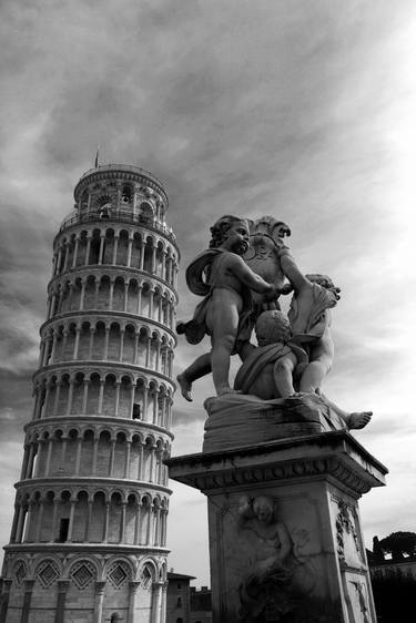 Leaning Tower of Pisa, Square of Miracles, Pisa city, Tuscany, Italy - Limited Edition of 15 thumb