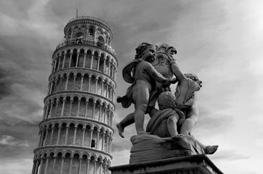 Leaning Tower of Pisa, Square of Miracles, Pisa city, Tuscany, Italy - Limited Edition of 15 thumb