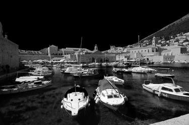 The Old Port and City walls of Dubrovnik, Croatia - Limited Edition of 15 thumb